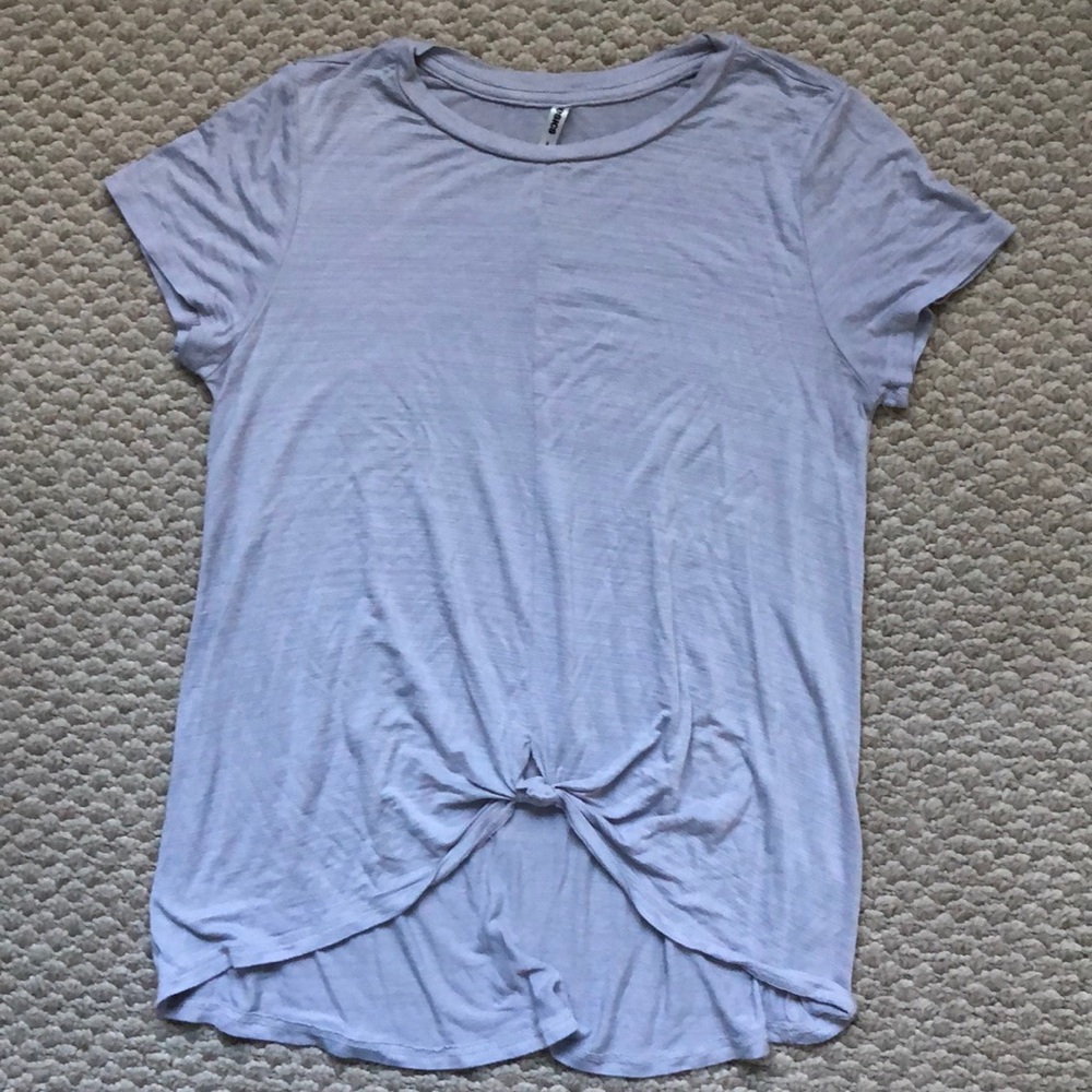 Lightweight yoga type workout tee